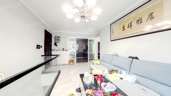 此房是下跃 5居两卫 186平 精装修就花了60多万-客厅B