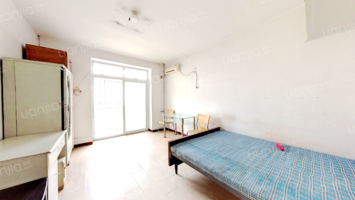 开发区板楼南北通透小2居带装修，自住神器-卧室