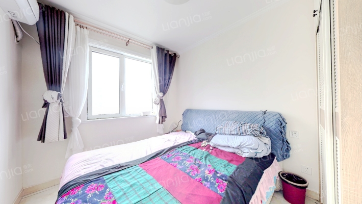 精装修 南北通透3居 拎包入住 满二 带家具家电-卧室B