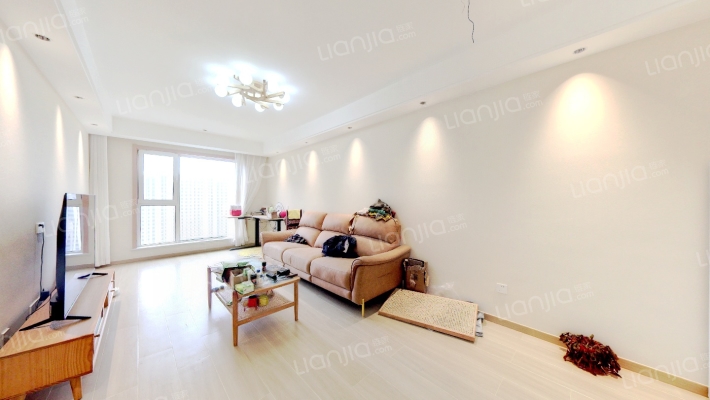 狮子城  全南向两居室    中高层  采光充足-客厅