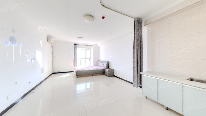 南向正规一居室 采光无遮挡 集中供暖-卧室