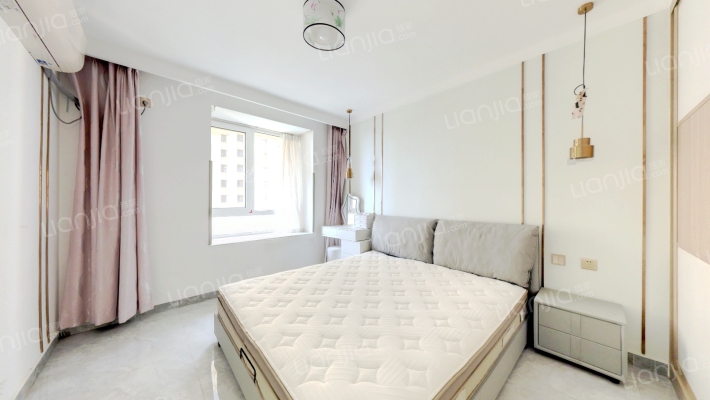 德信公园北侧 精装 南北通透精装自住三居-卧室B