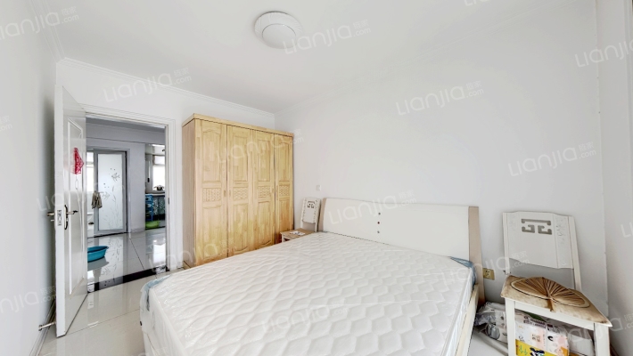 长空路南北通透 东林家园两居室 采光好 简装-卧室B