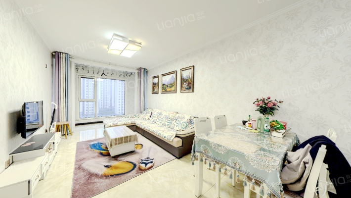 高铁 狮子城  精装自住两居 満二-客厅