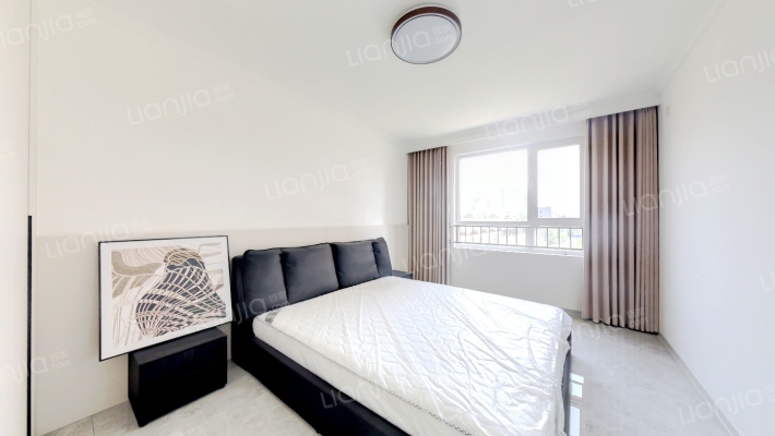 南北通透 精装修买了就能住 采光无遮挡-卧室A