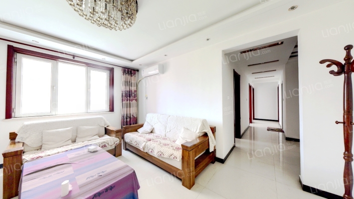 联合小区一号院，位于华阳路主路旁边-客厅