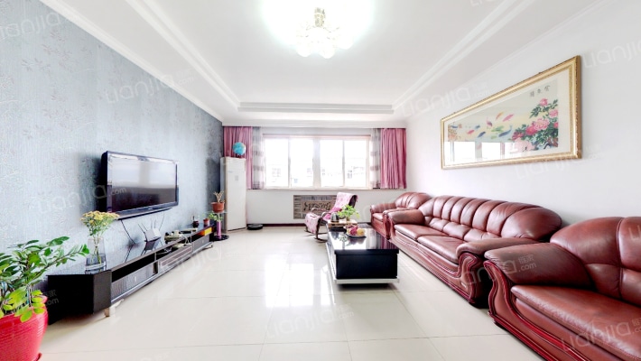 开发区燕赵花园精装大两居可拎包入住-客厅