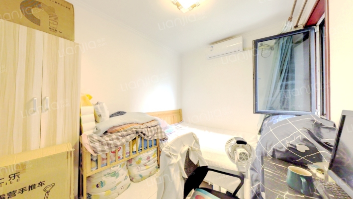 狮子城好楼位置 朝南两居 采光视野一级棒 价格能谈-卧室A