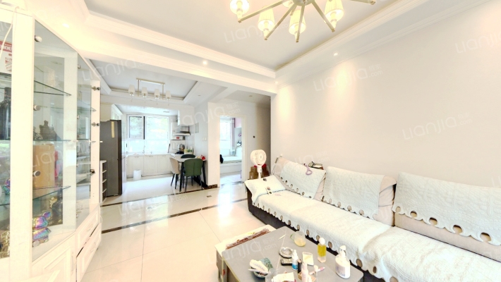 一层带院 院子70平米 自住精装修 南北通透 拎包入住-客厅