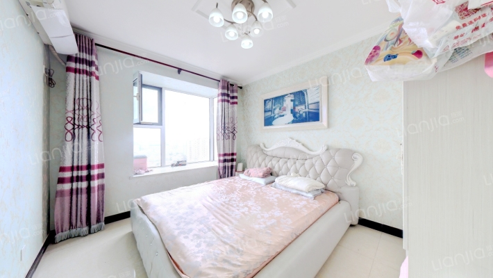 户型方正两居室 全天采光无遮挡 位置好 视野开阔-卧室A