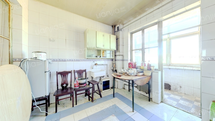 联合小区二号院，南北通透三居室-餐厅