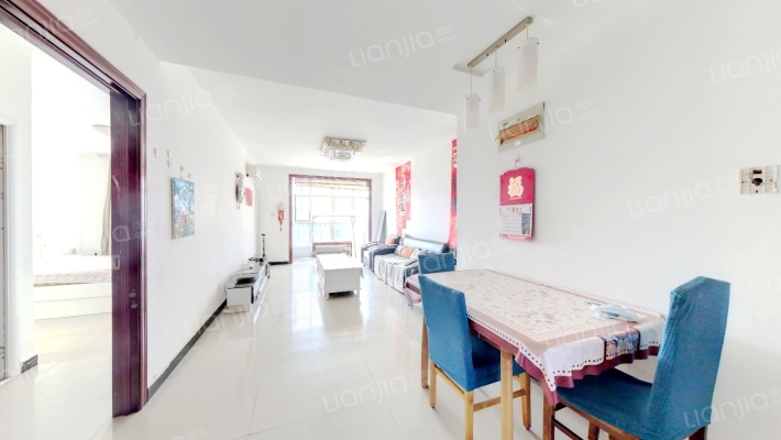 鸿盛凯旋门70年大产权，两居双卫，洋房社区满五唯一-客厅