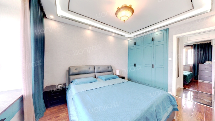 涿州高铁东站华融现代城精装修三居室拎包入住-卧室C