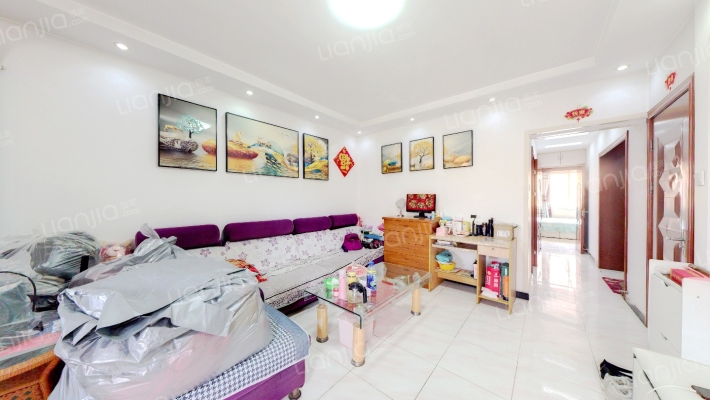 出门范阳路 市区1路 直达北京838  精装修 拎包入住-客厅