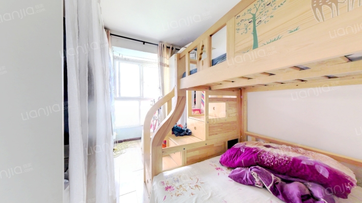 名流枫景洋房南北通透精装修两居室-卧室B