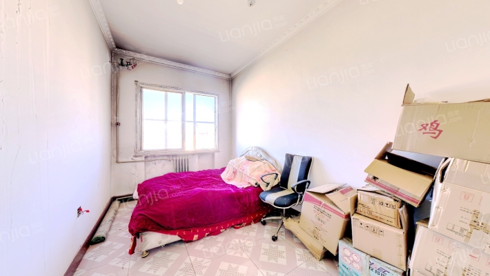 联合小区二号院，南北通透三居室-卧室C