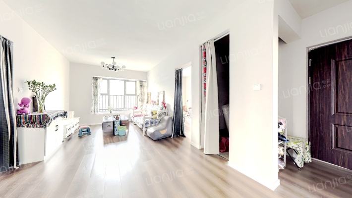 南北通透 视野好 一梯两户 无遮挡-客厅