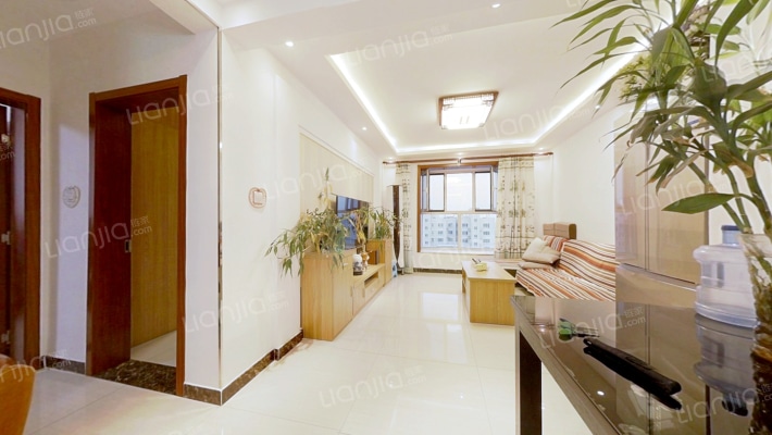 涿州开发区名流美域精装修房本满二南向两居室-客厅