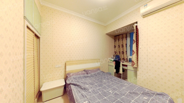 一室一厅精装修，环境优美，近轻轨-卧室