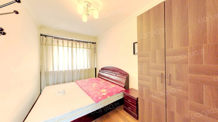 生活配套成熟交通便利槐林新村南北通透三居总价低-卧室B