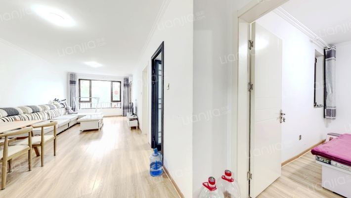 新干线南向两居  采光好 楼间距大 视野开阔-客厅