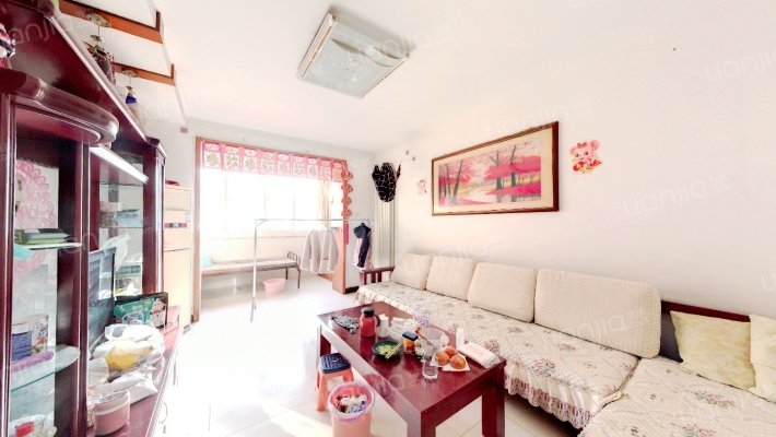 东大街板楼社区南北通透两居室精装修好地段 公摊小-客厅