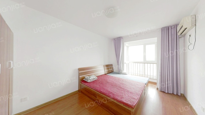 【天地新城】南北通透户型一梯两户 中间楼层，采光好-卧室C