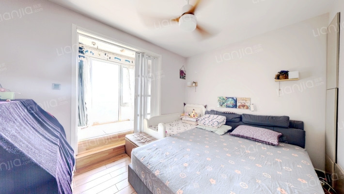 花园洋房社区  人车分流  业主自住的装修标准-卧室B