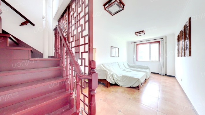 青花府电梯洋房 精装修四居双卫中上楼层-客厅B