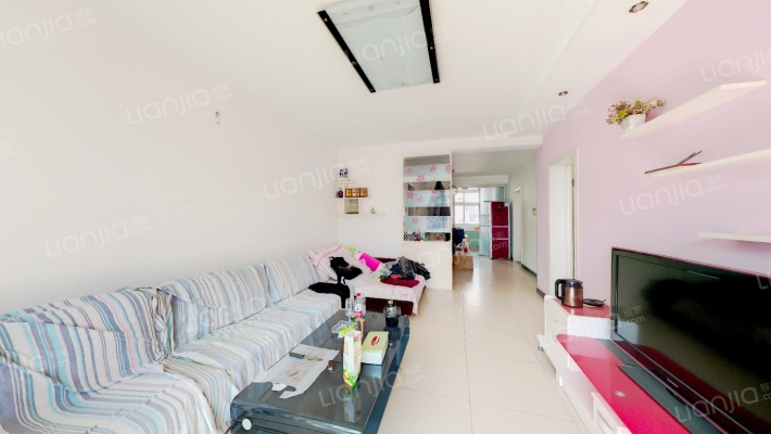 房子本满二，南北通透两居精装两居-客厅