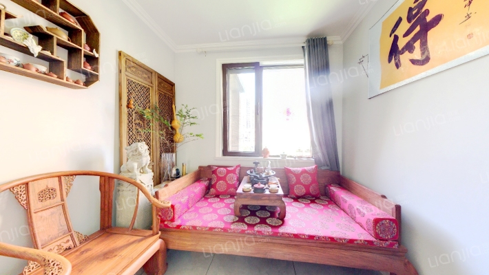 鸿坤理想湾 精装修H户型  拎包入住 装修风格好-卧室B