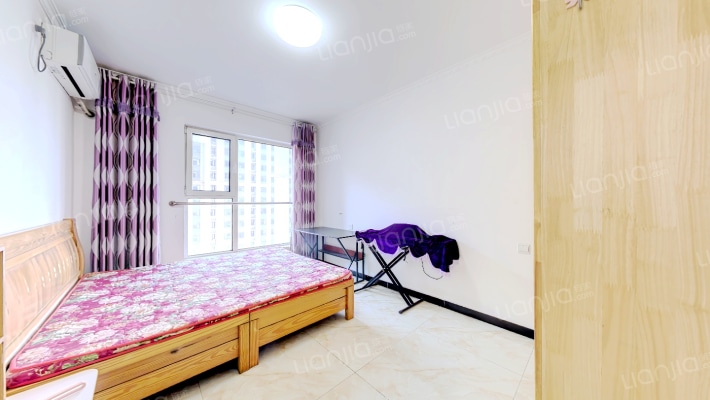 狮子城 南向两居 带装修 满五唯一 无抵押-卧室B