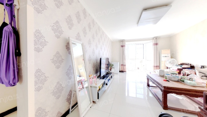 德信公园 过户税费低，精装修没怎么住过-客厅