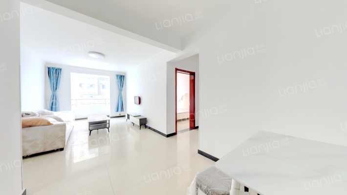 涿州水岸花城，近京地段交通畅，园林风景优美-客厅