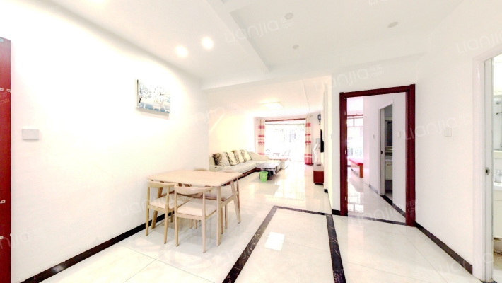 凯旋门高档小区通透两居室适合一家三口四口居住-客厅