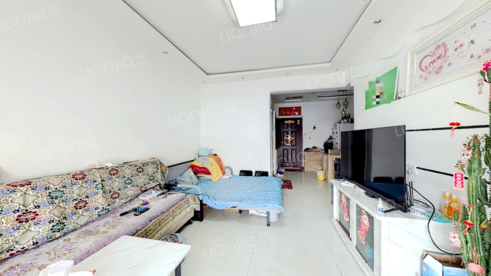 涿州钻石商圈玫瑰大街，电梯两居-客厅