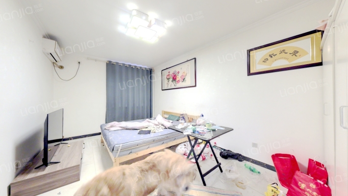 翡翠滨江 南向 大两居 精装修 带家具家电-卧室A