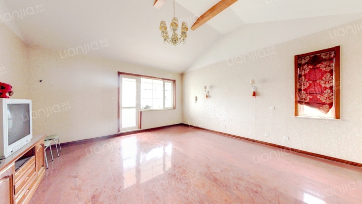 别墅法式独栋精装修带南向大花园300平附百平半地下-卧室B