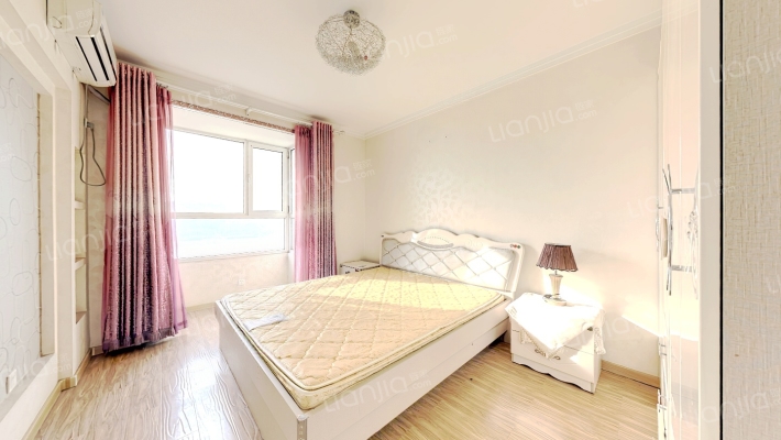 德信公园旁，翡翠城好楼层南向两居-卧室B