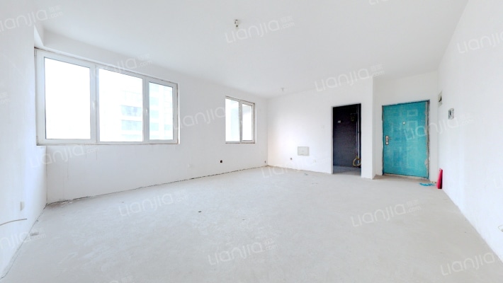 开发区 金竹花园 南北通透3居室 毛坯房 带车位 地下室-客厅