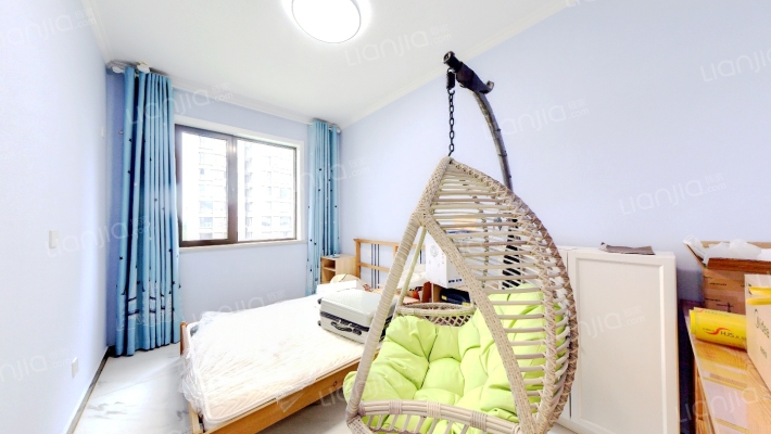 鸿坤小洋房   南北通透三居    精装修   满二年-卧室A