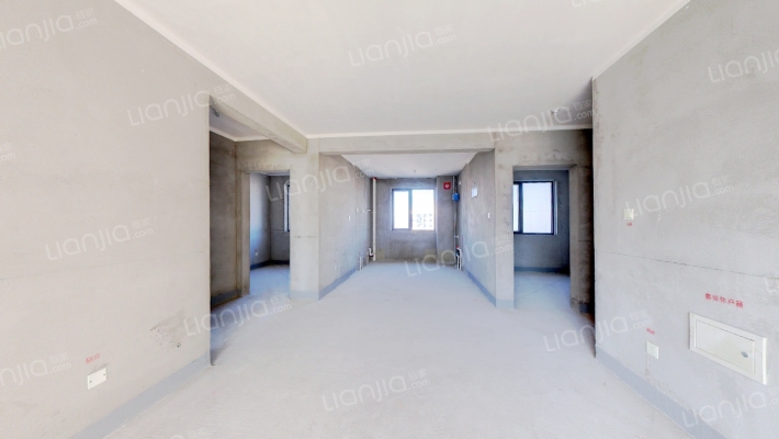 南北通透三居 好楼层 集中供暖 毛坯随心装-客厅