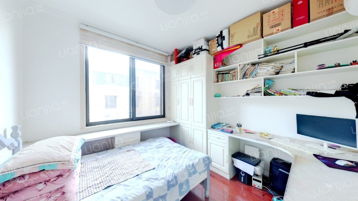 书香一品二期业主自住精装修3房飞机户诚意出售-卧室C