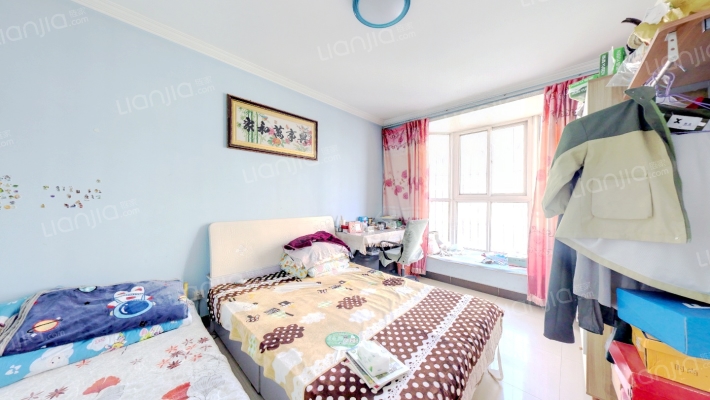 德信公园南侧 名流枫景洋房 高新区 南北通透两居-卧室B