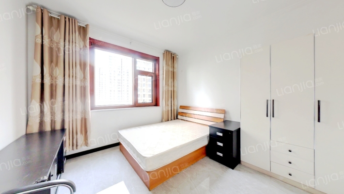 金品时代南北通透大三居 双卧朝南 高品质生活小区-卧室B