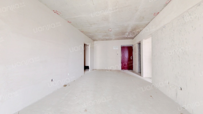 三羊开泰户型，采光面大，采光好 德信公园交通方便-客厅