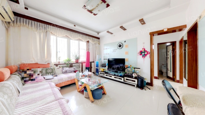 市区 范阳路 单位小区水电四局南北通透三居-客厅