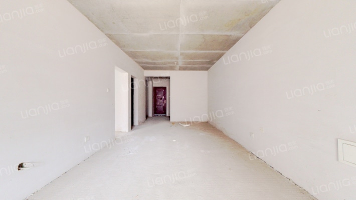 香邑溪谷小区朝南两居室主卧客厅朝南采光好无遮挡-客厅