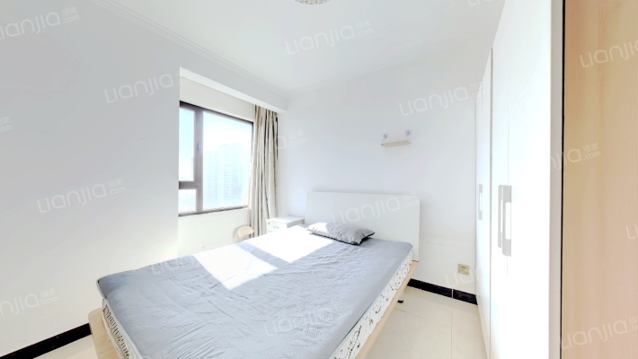 此房楼层好，视野开阔，采光充足，带装修，拎包入住-卧室B