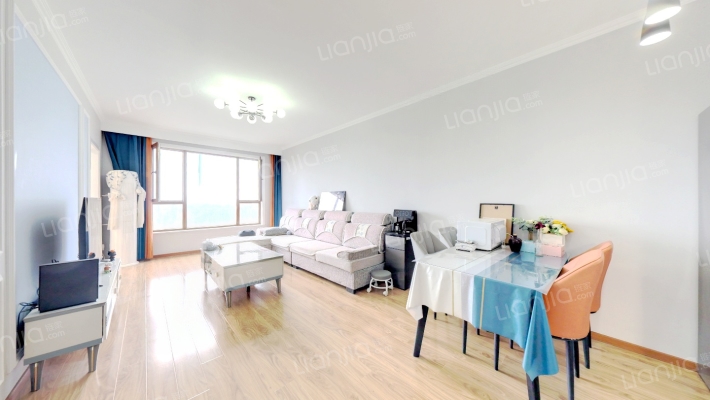 精装修 家具家电齐全 房本满二 中间楼层-客厅